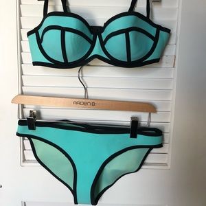 Triangl Neoprene Bikini, Poppy Style